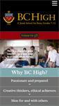 Mobile Screenshot of bchigh.edu